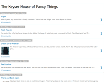 Tablet Screenshot of blog.keyserhouse.com